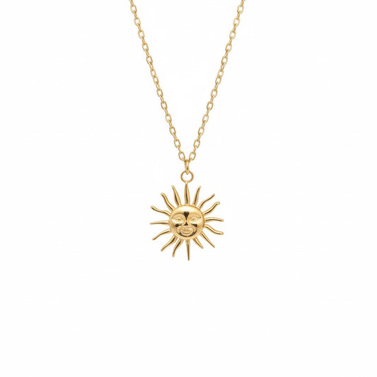 sun necklace