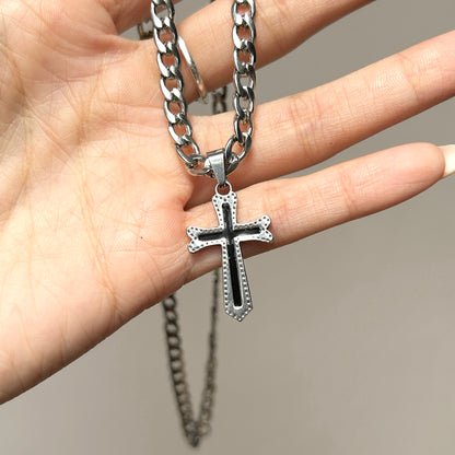 midnight cross necklace