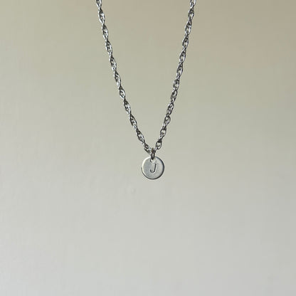 stamp necklace