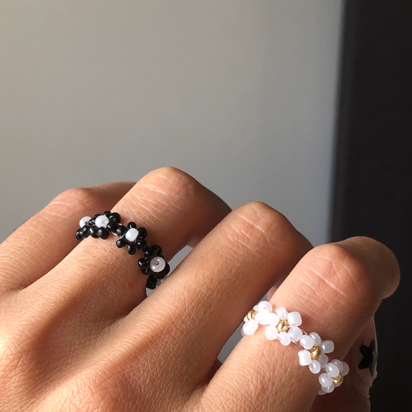 flowers rings