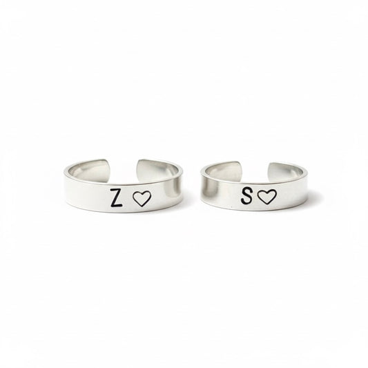 matching stamp ring