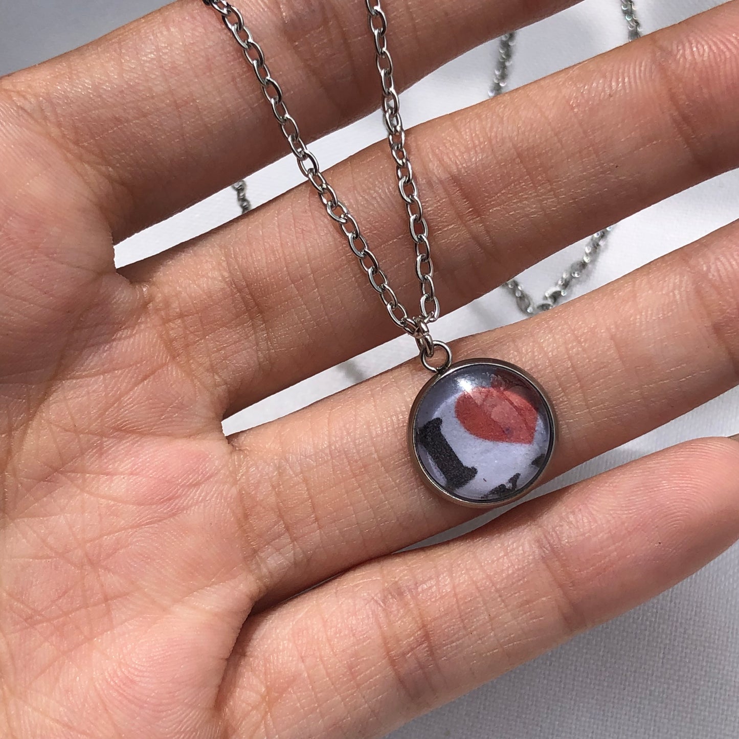 encapsulated necklaces (imagen personalizable)