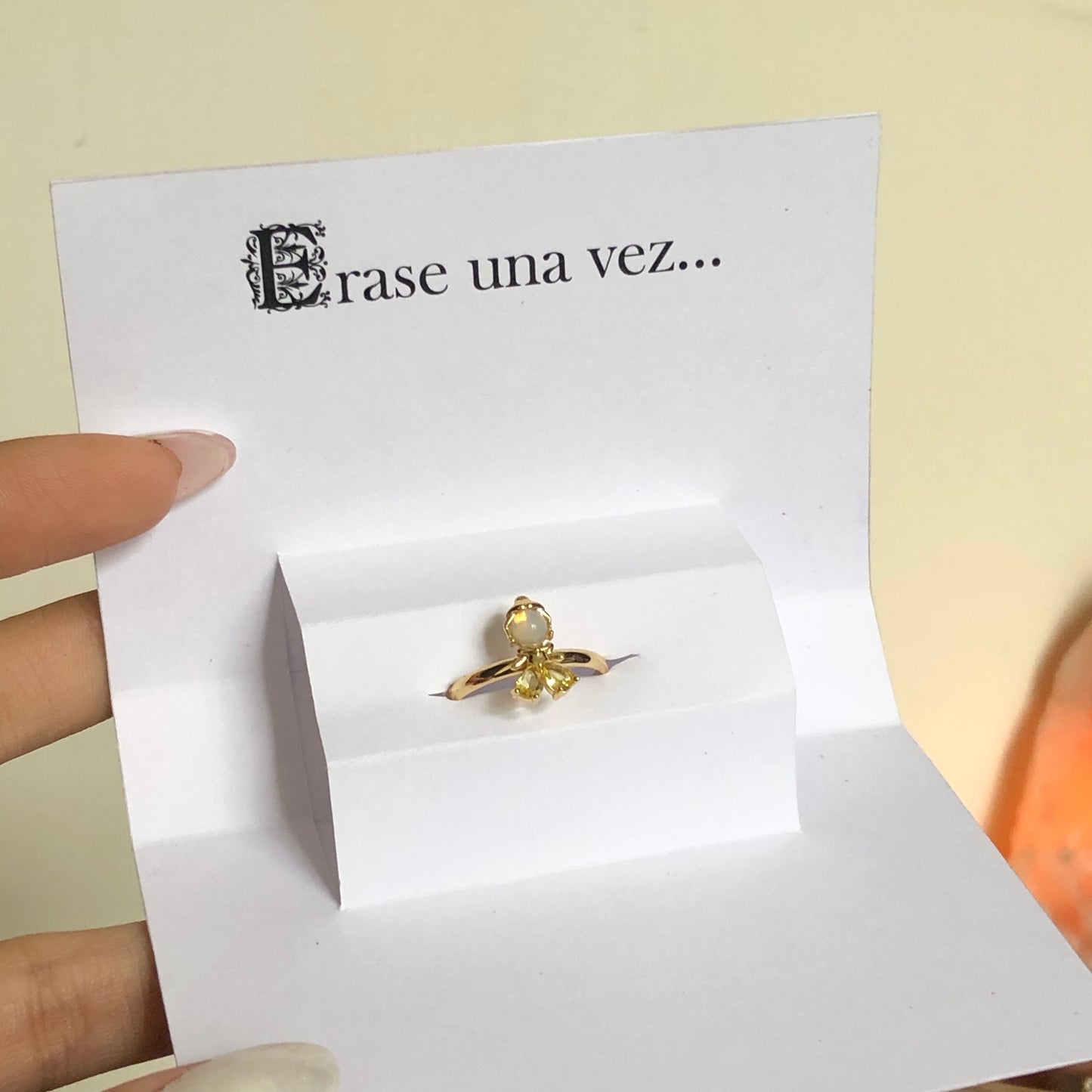 “La bella y la bestia” ring