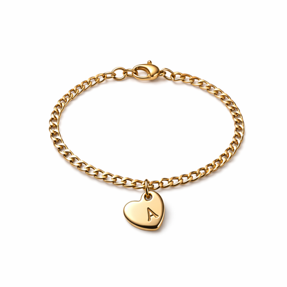 petite heart bracelet