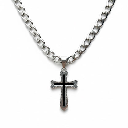 midnight cross necklace