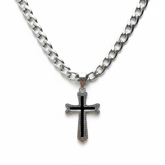 midnight cross necklace