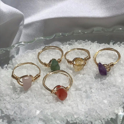 crystal rings