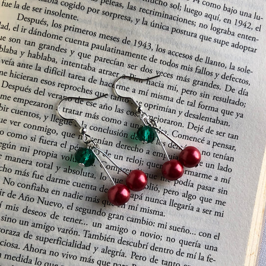 cherries earrings