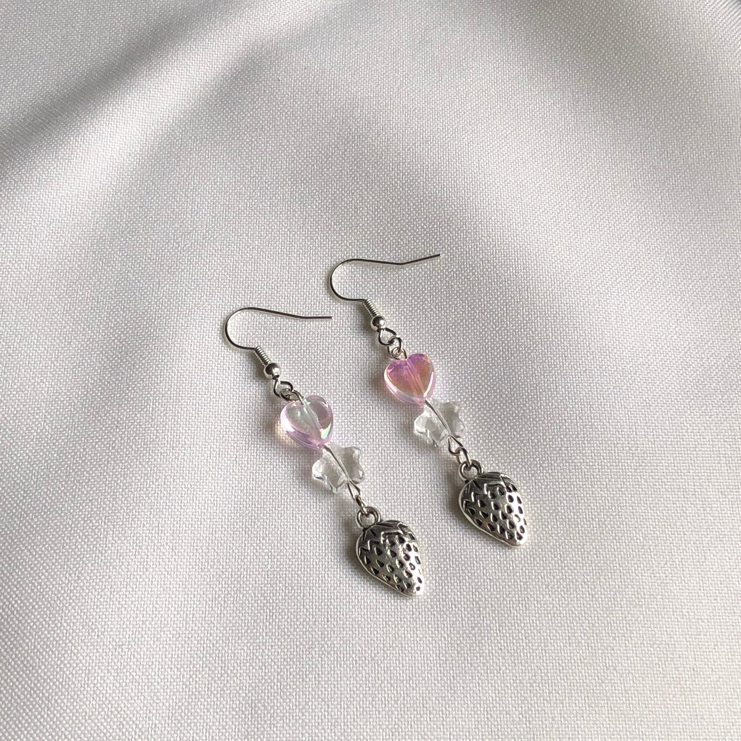 sweet strawberry earrings