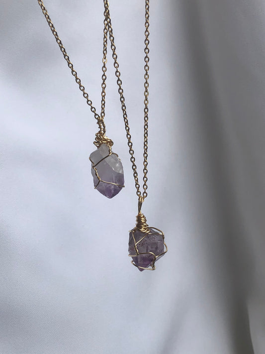 amethyst necklace