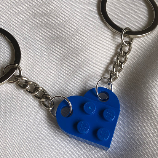 lego heart keychains