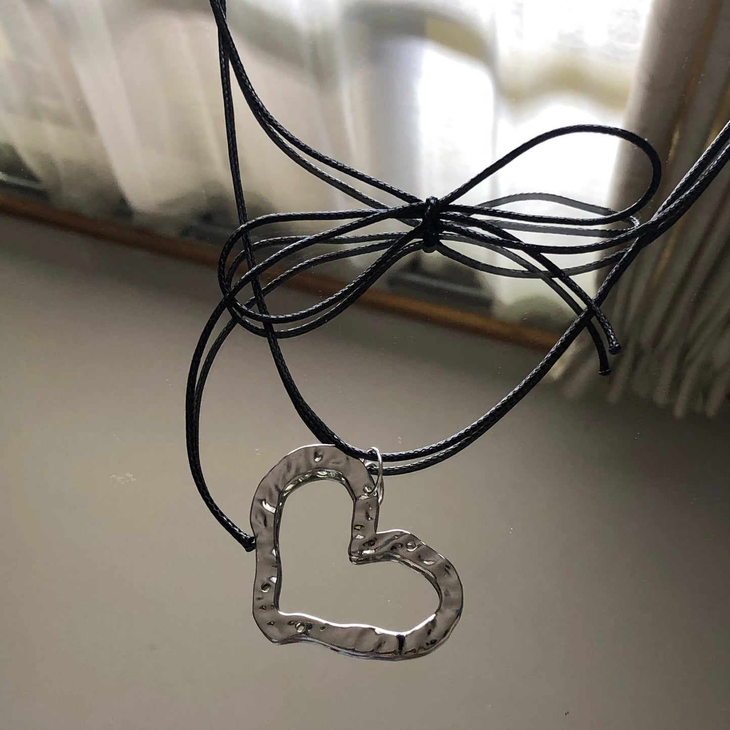 chrome heart necklace