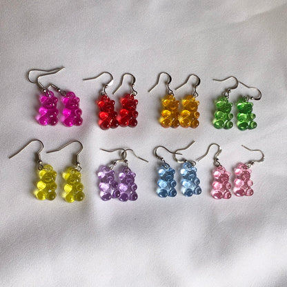 aretes de gummy bears